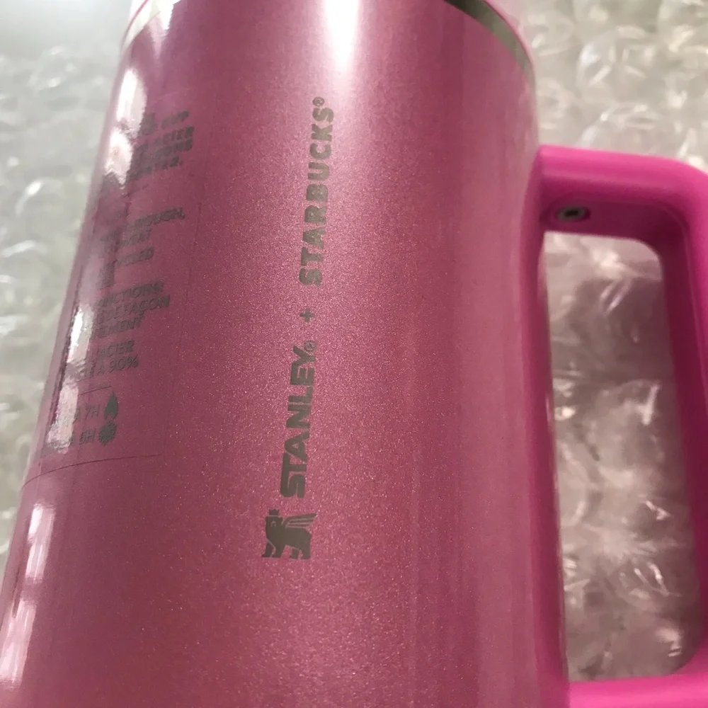 Stanley x Starbucks Winter Pink 40oz Tumbler 2023 Target Exclusive New